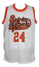 Marvin Barnes Custom Spirits of St Louis Aba Basketball Jersey White Any Size image 1