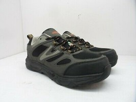 AGGRESSOR Men&#39;s Low-Cut Steel Toe Steel Plate Saftey Hiking Shoes Gray S... - $47.49