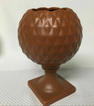 Vintage Inarco Pottery Planter Brown Pedestal Planter - $9.89
