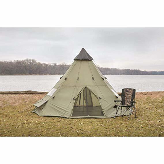 Hunting Camping Teepee Tent 18' x 18' - Tents