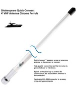 Shakespeare Quick Connect 4&#39; VHF Antenna With Chrome Ferrule - $61.95