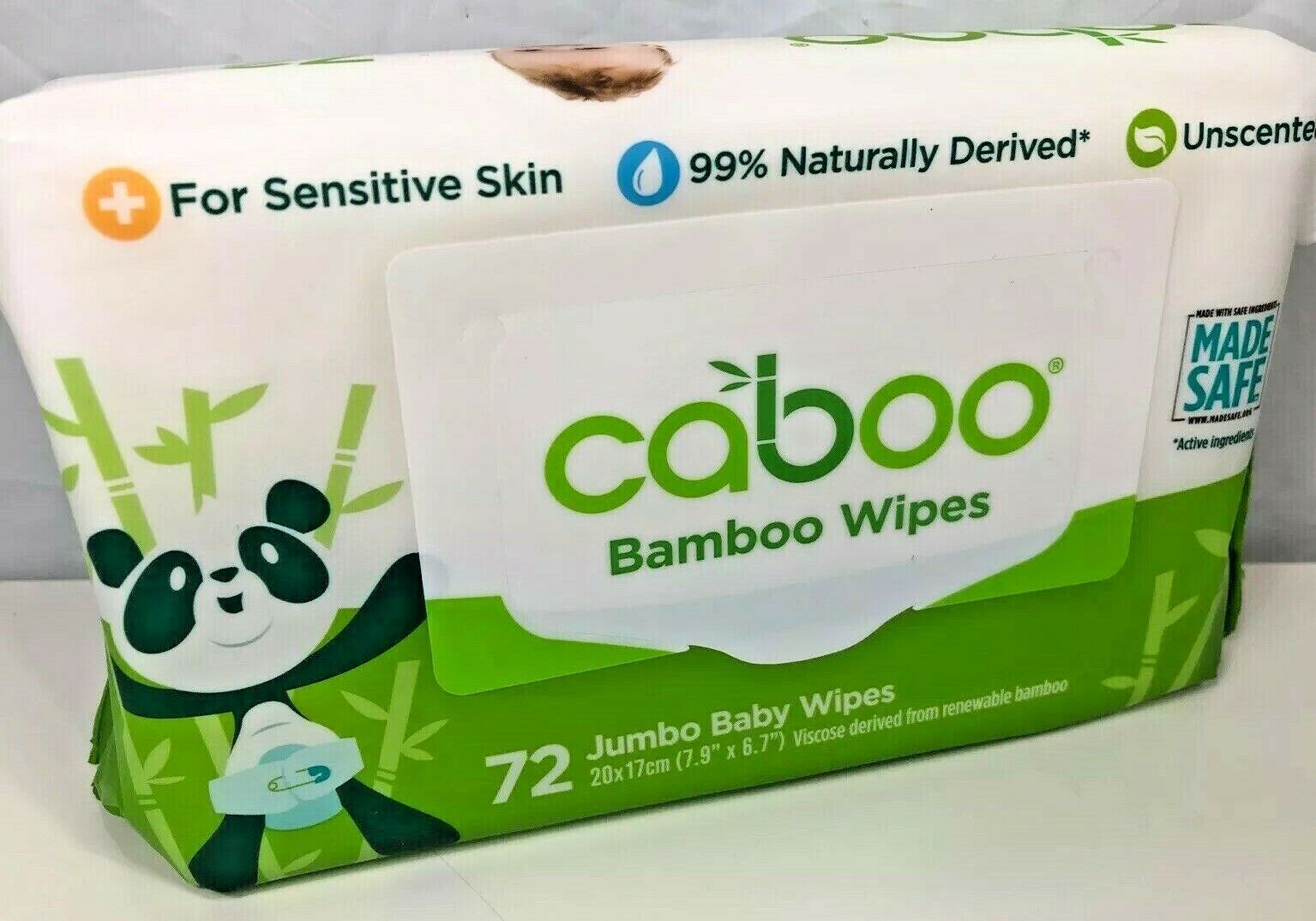 Caboo Bamboo Baby Wipes Unscented Sensitive and similar items