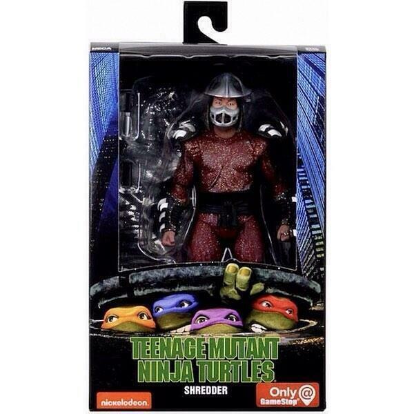 NECA Teenage Mutant Ninja Turtles TMNT 1990 Movie Shredder 7 Box Damaged New