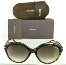 Brand New Tom Ford Maxine Tf 763 52K Havana Gradient Authentic Sunglasses 56-18 - $275.83