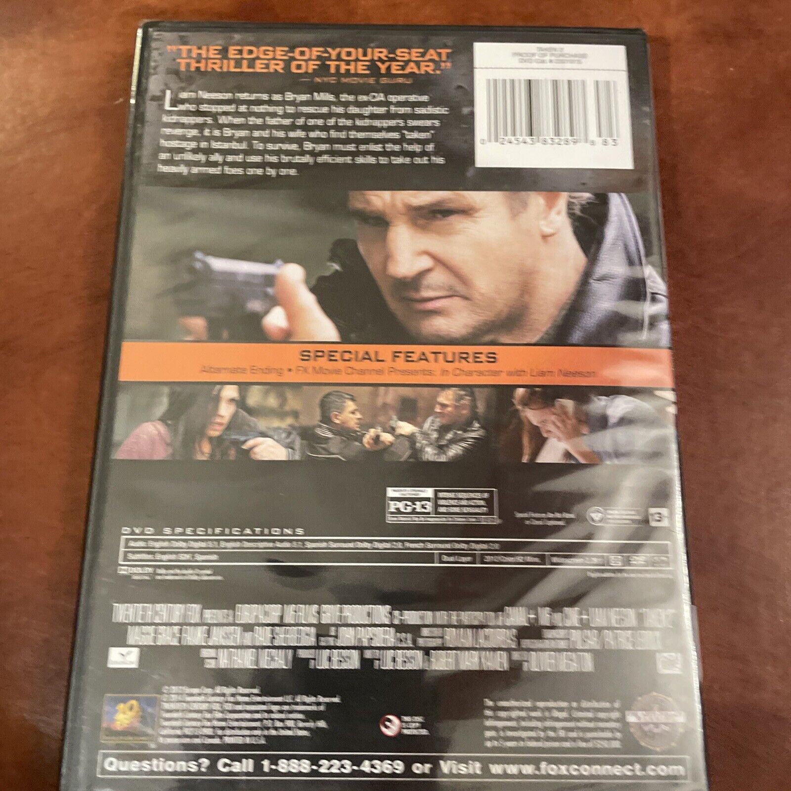 Taken 2 DVD, Jon Gries, Leland Orser, Famke Janssen, Maggie Grace, Liam ...