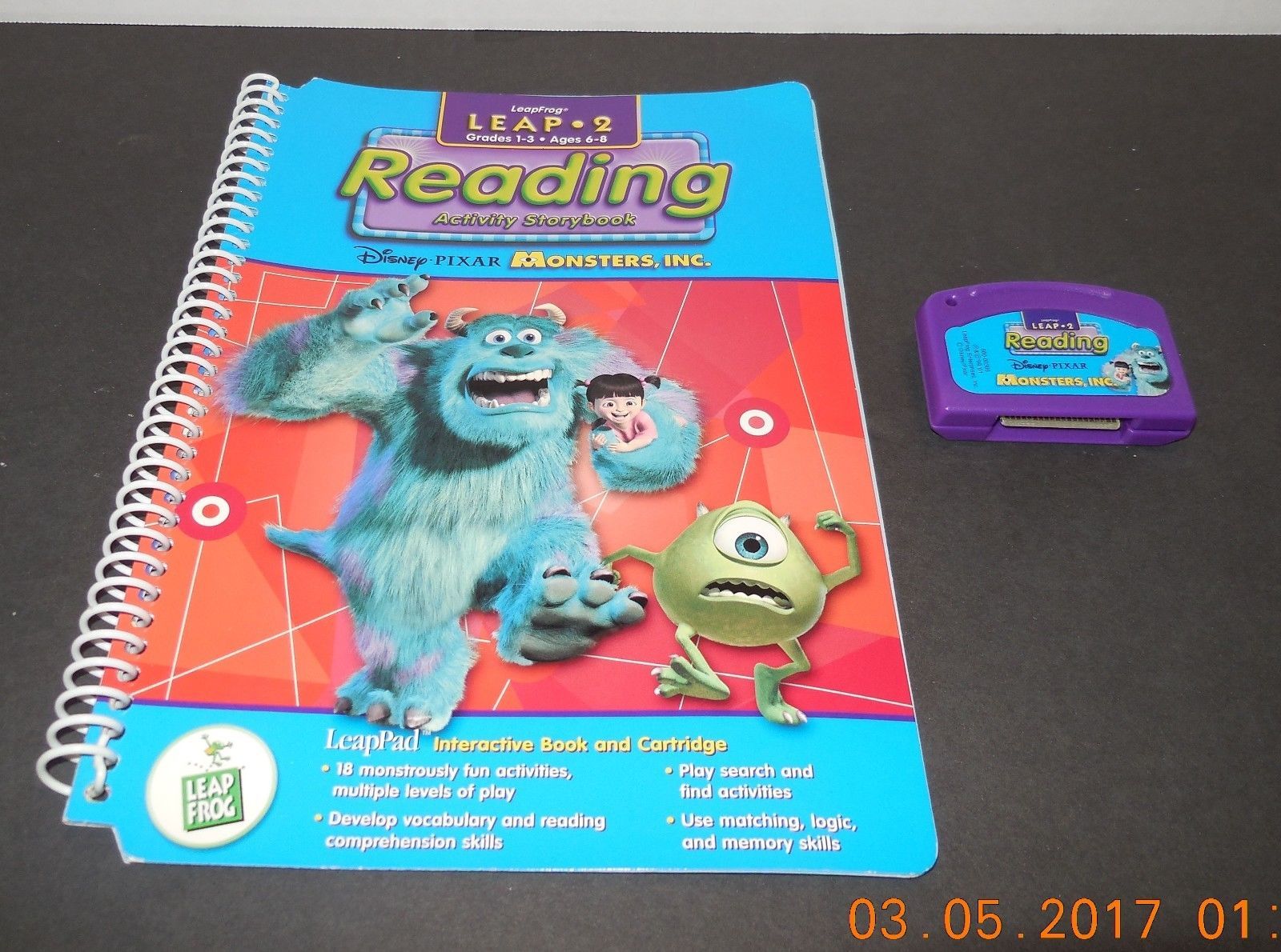 LeapFrog LeapPad Finding Nemo Grade 1st 1 Leap Pad Frog Reading Disney Pixar for sale online 