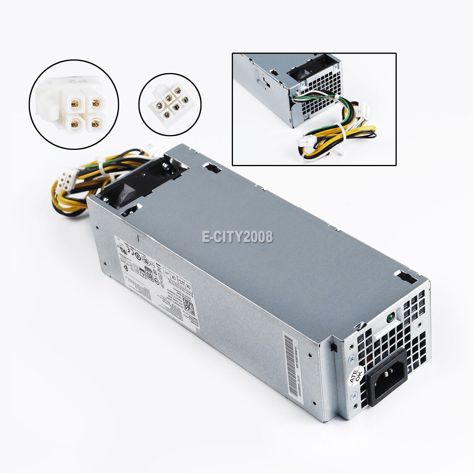 240W For DELL Optiplex SFF 3050 5050 7050 DK87P 0DK87P Power Supply