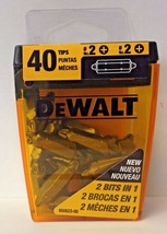 DeWalt DW2002DEX20 Double Ended 1&quot; Phillips Bits 40 Tips - $3.96