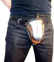 Medieval SCA Steel Groin Buhurt Fighter Crotch Protector 15th Century Codpiece f