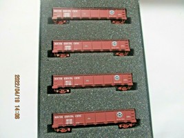 Micro-Trains Stock # 99300187 Southern Pacific 50 Ton Gondola 4/Pack N-Scale image 2