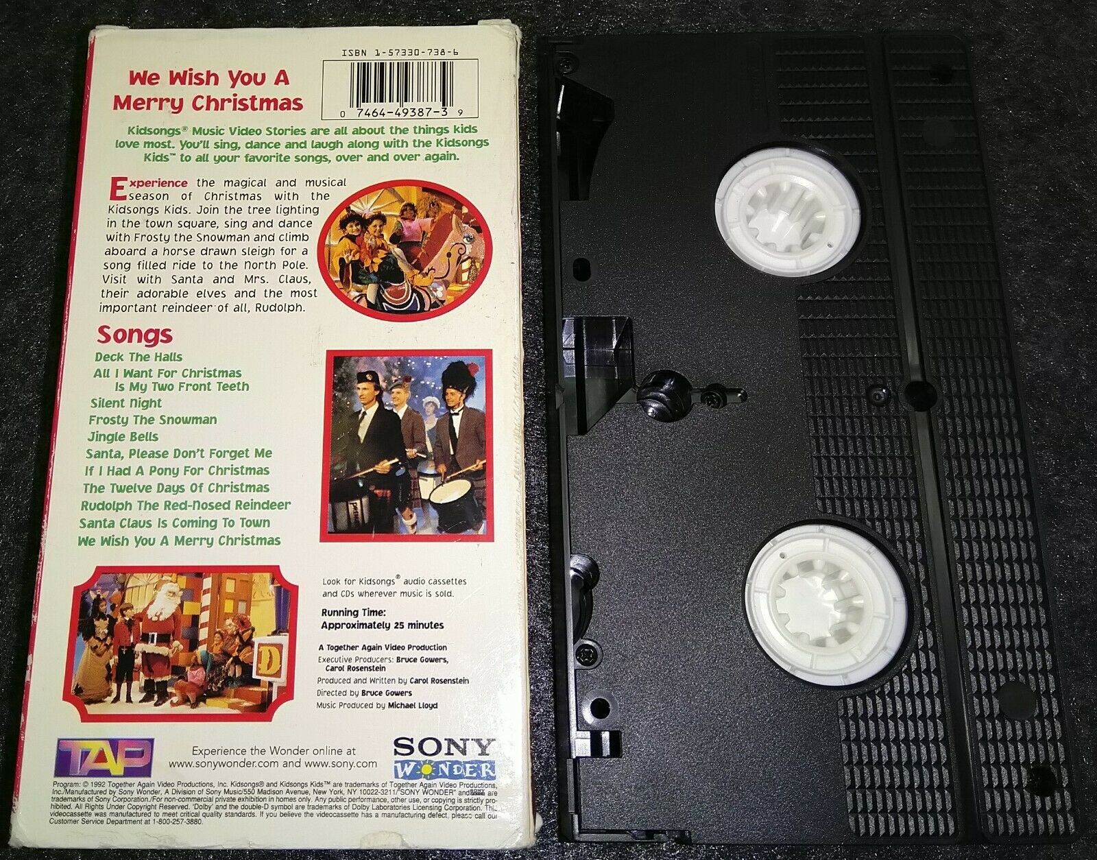 VHS Kidsongs We Wish You A Merry Christmas (VHS, 1992) - VHS Tapes