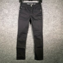 Childrens PLACE Boys Stretch Super Skinny Black Jeans Size 10 Denim Pants New WT - $18.56