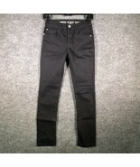 Childrens PLACE Boys Stretch Super Skinny Black Jeans Size 10 Denim Pant... - $18.56