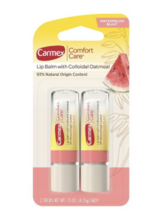 Carmex Comfort Care Lip Balm Watermelon, Pack of 2 Sticks - $5.49