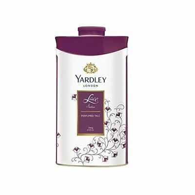 Yardley London Lace Satin Perfumed Talc for Women, 250g (Pack of 1) E420