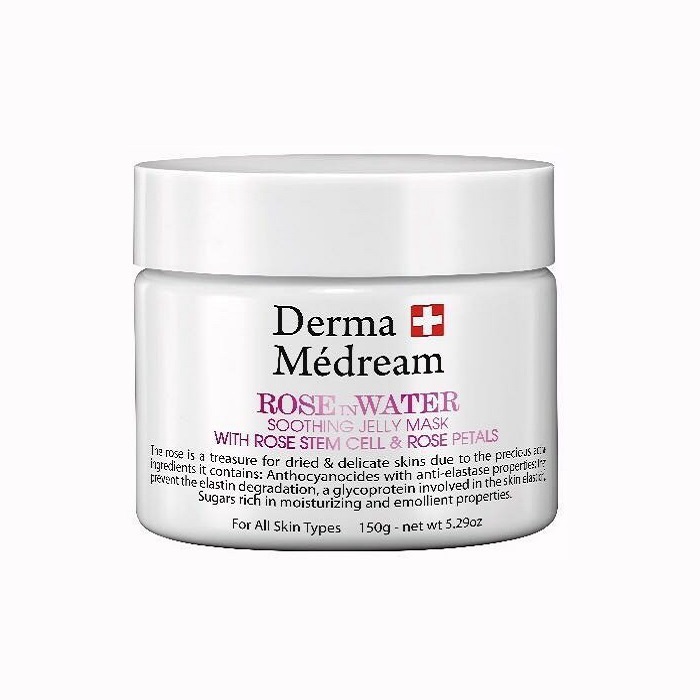 Derma Medream Rose In Water A Deeply Hydrating And Replenishing Mask, 150g