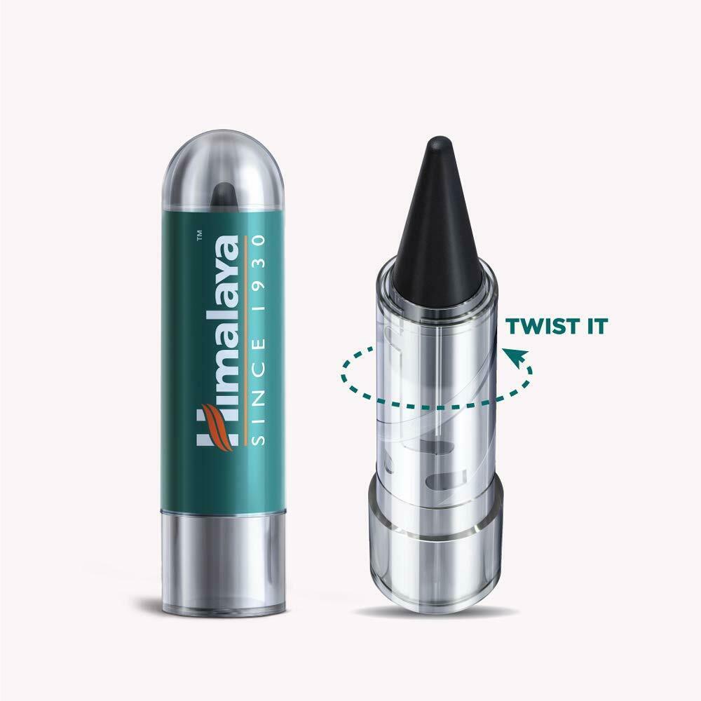 Himalaya Herbals KAJAL KOHL Natural Ingredients Black, 2.7gm (1PC) FREE SHIP - $10.28