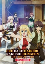 ORE DAKE HAIRERU KAKUSHI DUNGEON -  ANIME TV SERIES DVD (1-12 EPS) (ENG DUB)