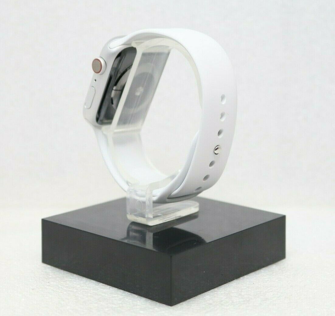 Apple Watch Series 4 44mm GPS + LTE Cellular Sport Band White w/ APPLE WARRANTY- Smart Watches