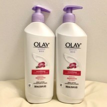 2x Olay Body Lotion Soothing Orchid and Black Currant 11.8 Fl Oz Pump 35... - $59.39