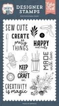 Echo Park Stamps-Create Pretty Things - $13.21