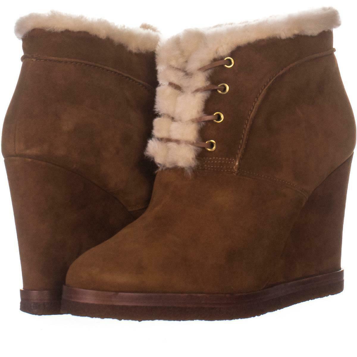michael kors wedge booties