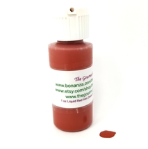 1 Oz Liquid Red Iron Oxide 100% Natural Soap Colorant - $5.95