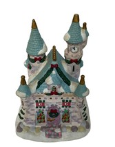Disney 2004 Cinderella Princess Castle Ceramic Lighted Christmas Village - $11.64