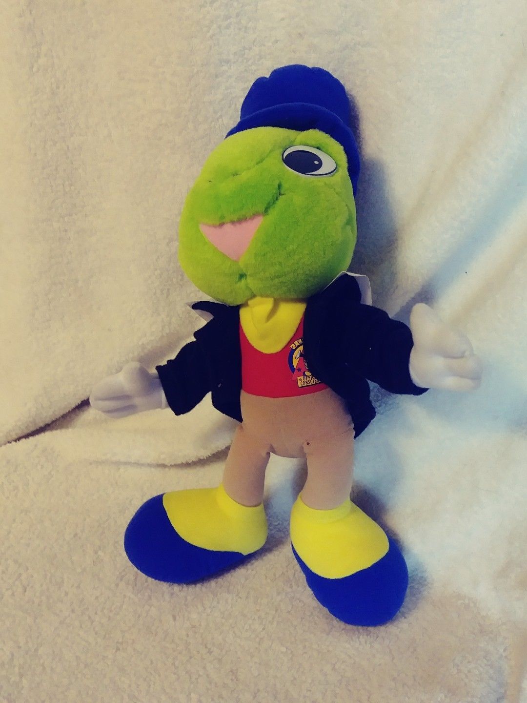 Kids toy Jimminy cricket Plush Stuffed Animal Disney Character Mattel