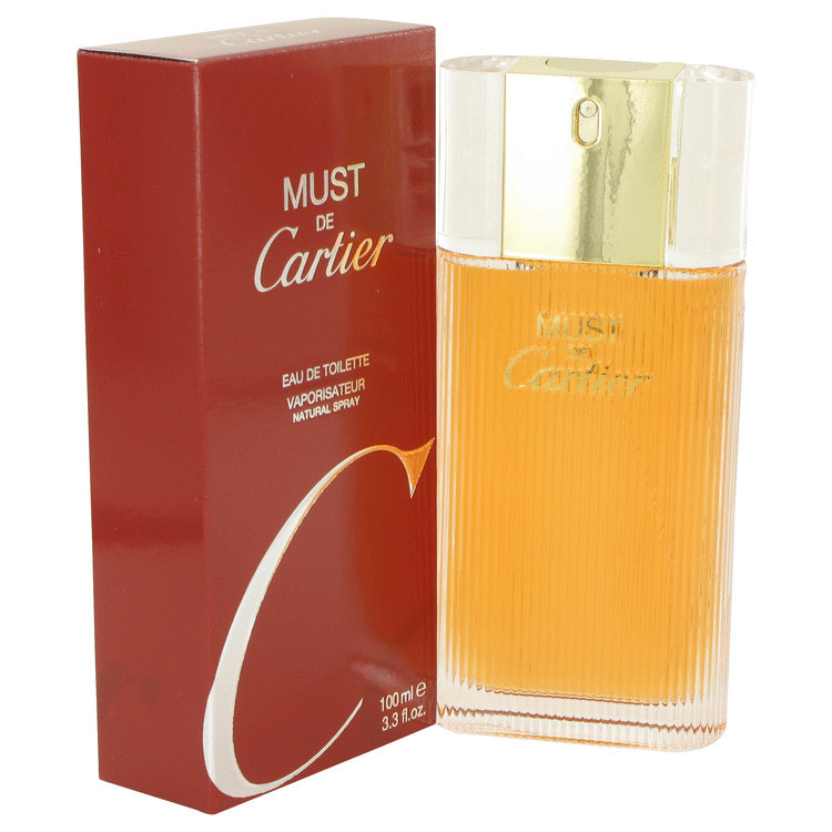 Cartier must de cartier 3.4 oz edt perfume