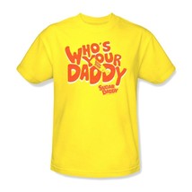 Who&#39;s Your Sugar Daddy T-shirt famous brands yellow retro 80&#39;s cotton te... - $24.99+