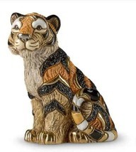 Artesania Rinconada Tiger 2021 Figurine Made Uruguay Gift Boxed F233 - £71.88 GBP