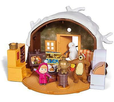 Masha And El Bear The Cottage Of Michka Toy TV Child Boy Girl Foldable Simba