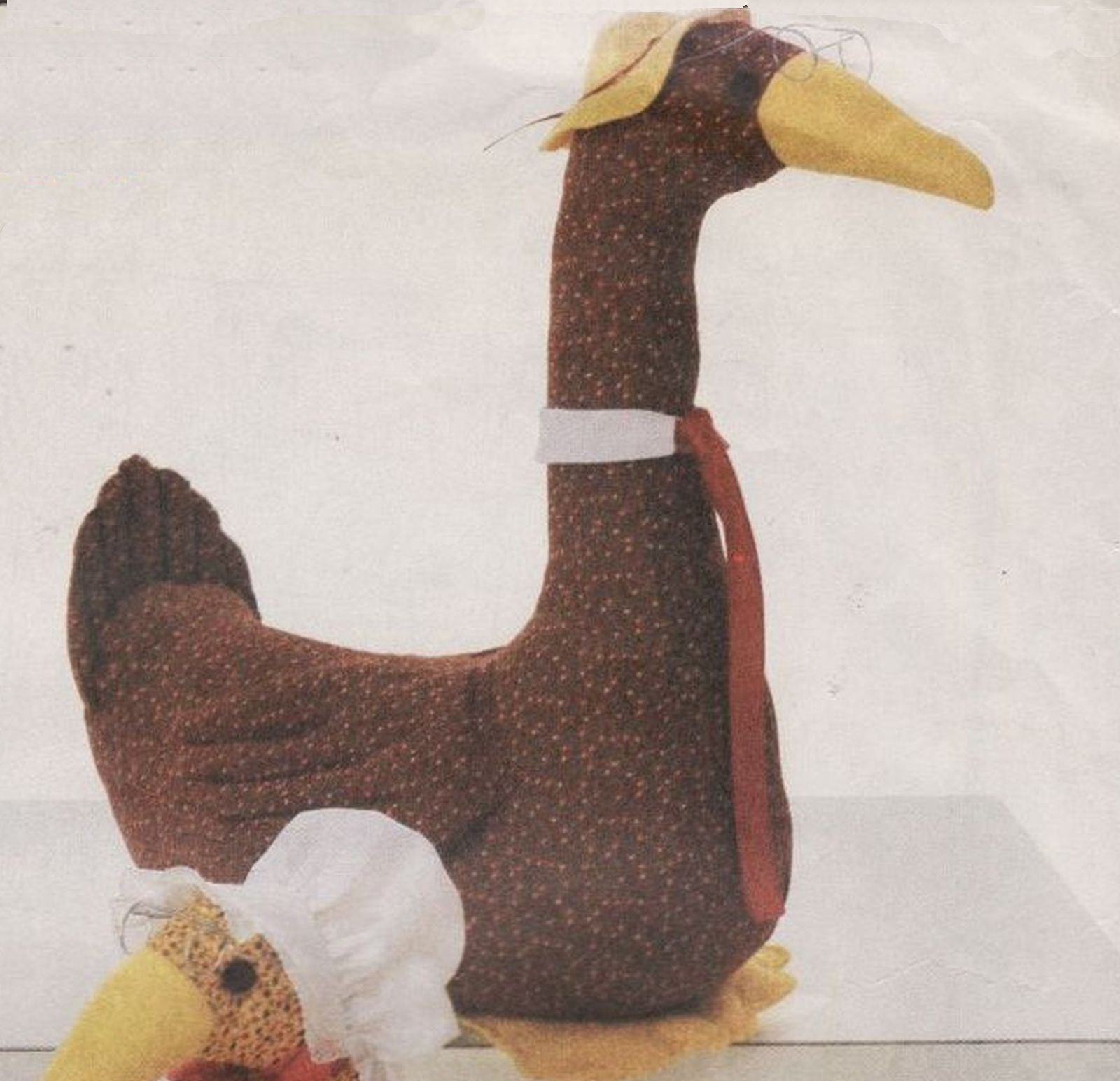 stuffed goose sewing pattern