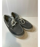 TIMBERLAND MENS EARTHKEEPERS  SIZE 12  GRAY  DECK SHOES  -FREE SHIP--VGC - $29.70