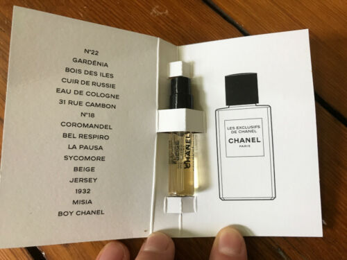 beige eau de parfum chanel