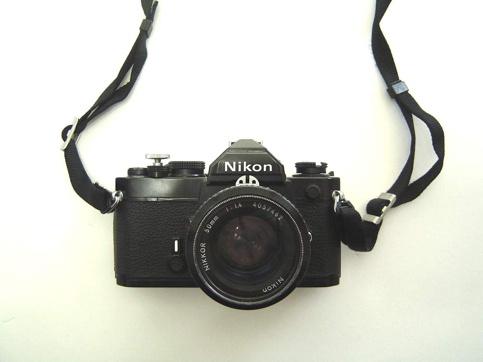 Primary image for  Nikon FM Black Camera (Early Version) w/ 50mm F1.8 Lens 