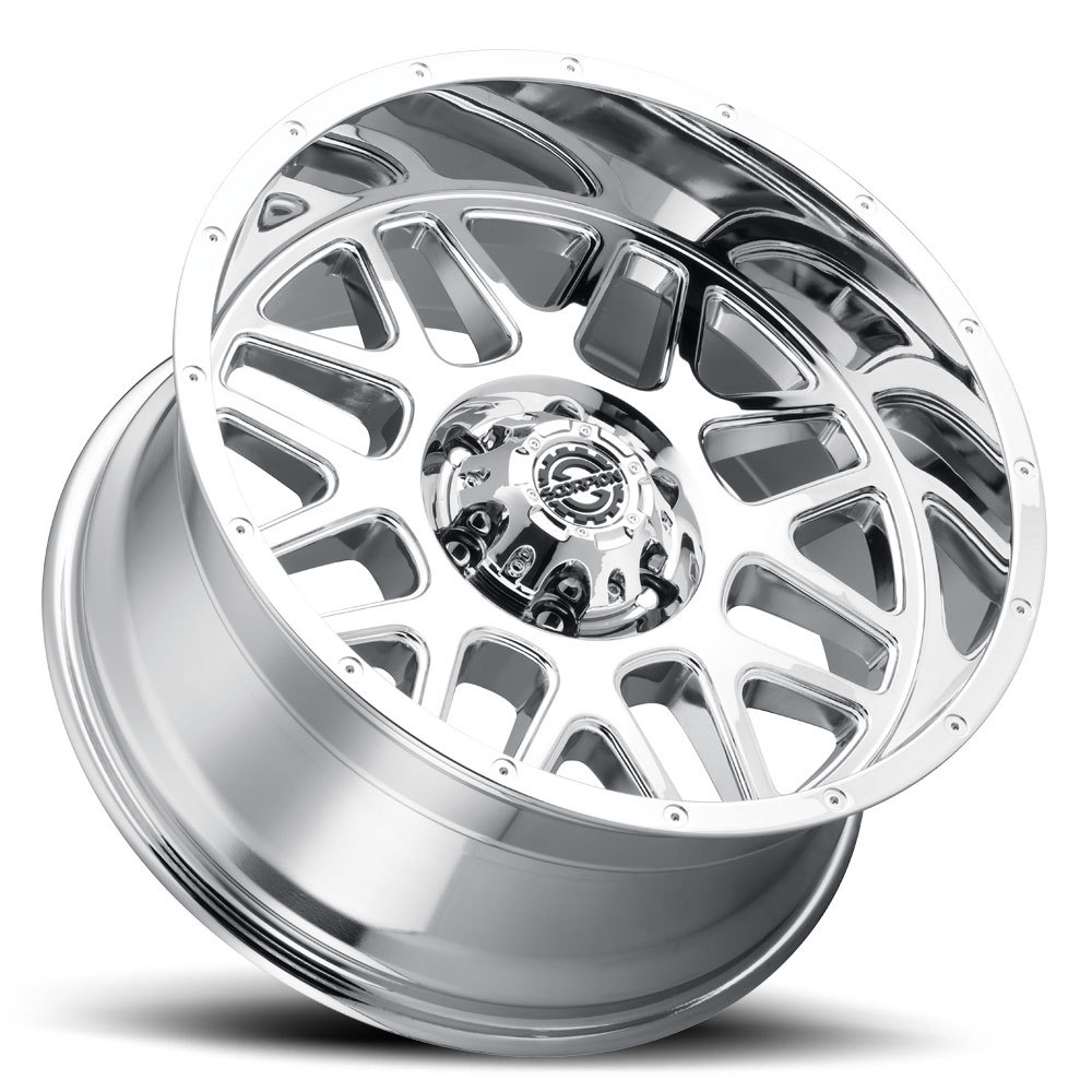 20x12 Scorpion SC22 Chrome OffRoad Wheel (SET OF 4) Wheels