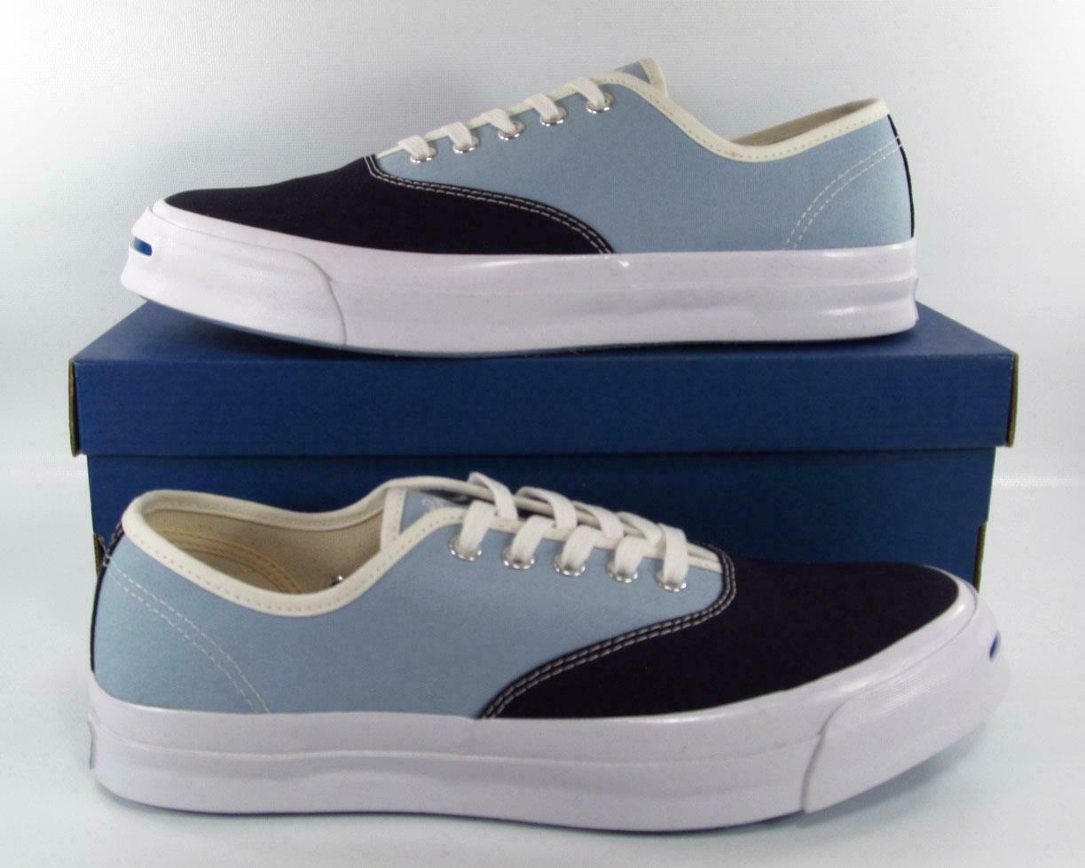 Converse Jack Purcell Signature Series CVO Ox Two-Tone BLUE/GRAY ...