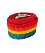 Vintage 6&#39; Long Rainbow Strap Luggage Securing Fastening 2&quot; Wide - $22.00