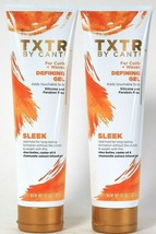 2 Count TXTR By Cantu 10 Oz Curls & Waves Sleek Adds Touchable Hold Styling Gel