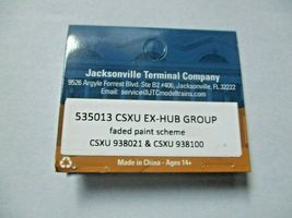 Jacksonville Terminal Company # 535013 CSXU EX-HUB Group (faded) 53' Container image 4