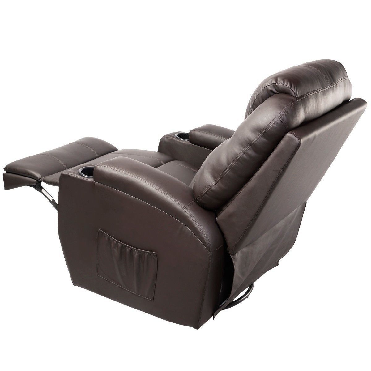 Executive Ergonomic Vibrating Massage Recliner Sofa Chair Lounge Heated