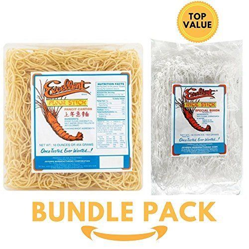 3 EXCELLENT BRAND PANCIT CANTON & PANCIT BIHON 16oz ~ (VALUE BUNDLE ...