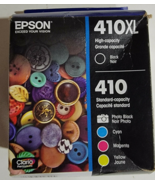 Epson 410XL Black & Standard Photo Black and C/M/Y Color Ink Cartridges Combo - $49.99