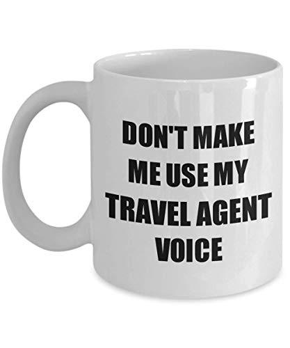Travel Agent Mug Coworker Gift Idea Funny Gag for Job Coffee Tea Cup
