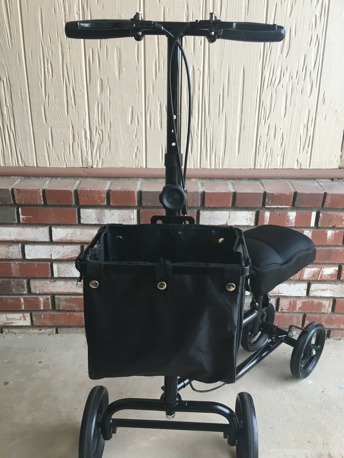 Vive knee walker steerable scooter for broken leg foot ankle injuries Crutches