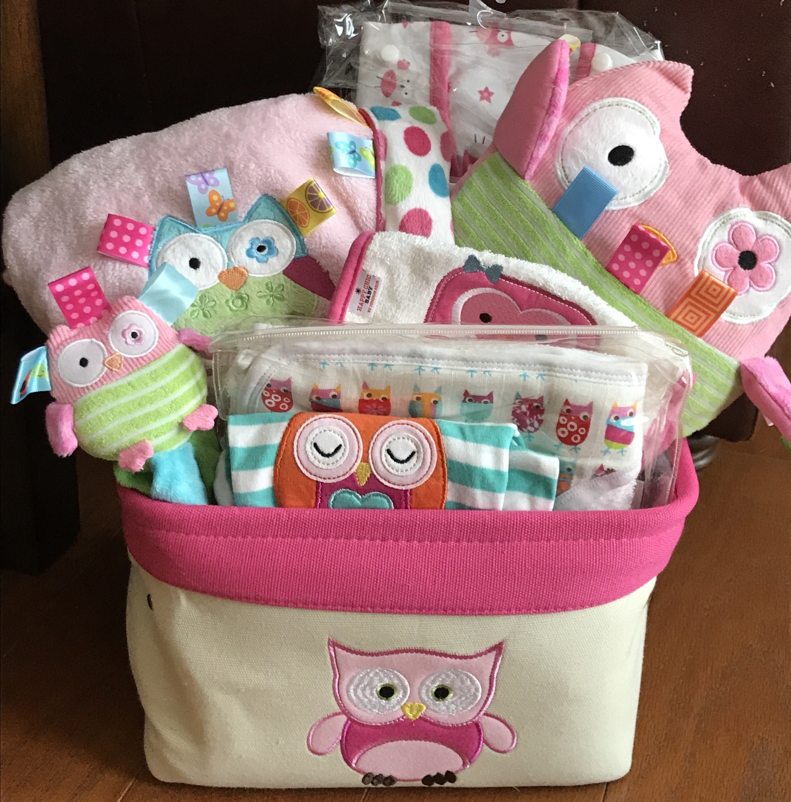 Hootie Owl Baby Gift Basket And 50 Similar Items