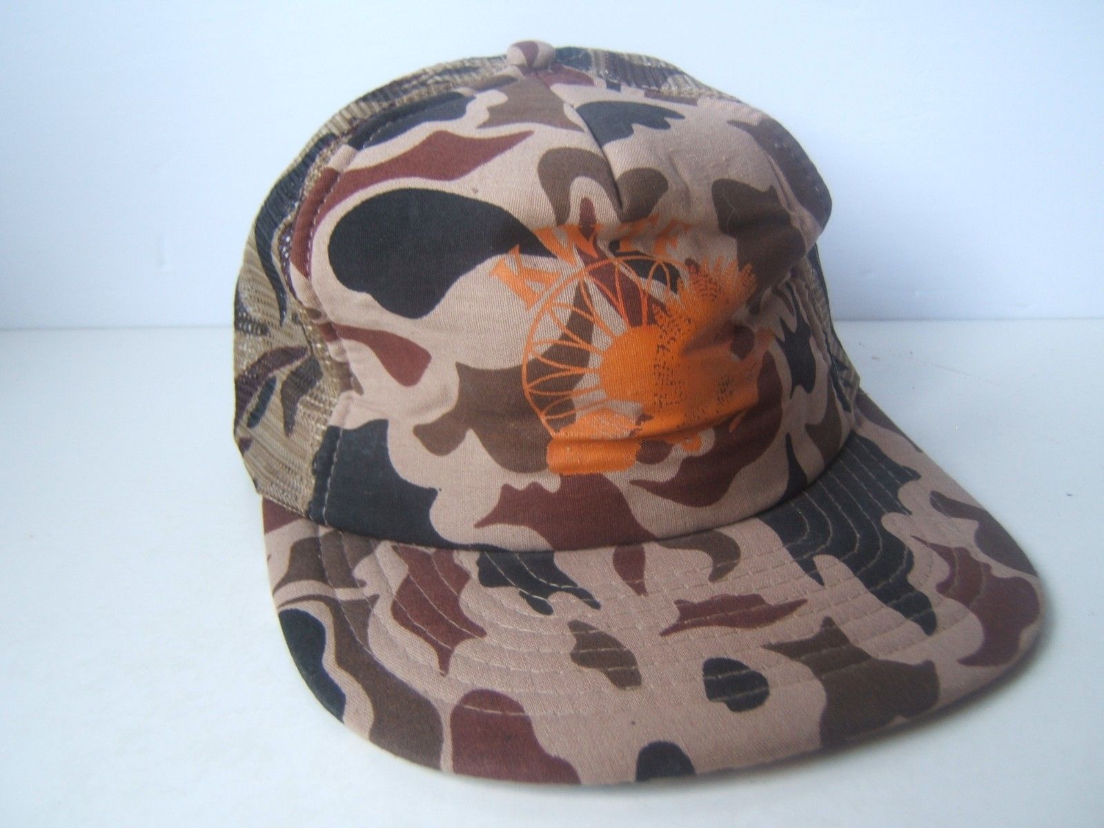 KWTF Turkey Camo Hat Vintage Camouflage Snapback Trucker Cap - Men's ...