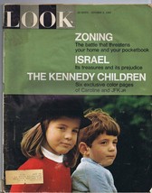 ORIGINAL Vintage Look Magazine October 5 1965 Caroline Kennedy & JFK Jr